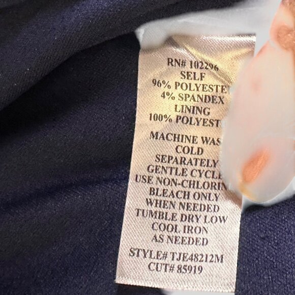 Connected Apparel Size 16 Scoop Neckline  Professional Jumpsuit Zipper Closure - Picture 16 of 16